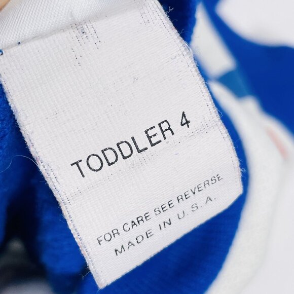 Vintage 1980s Toddler Aviator Pilot Teddy Bear Sweatshirt Sweater Shirt 3T - Picture 10 of 11